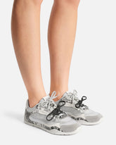 Python-print sneakers with double laces -  | Pinko