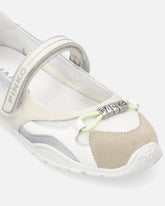 Sporty ballet flats with inserts and PINKO lettering -  | Pinko