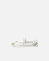 Sporty ballet flats with inserts and PINKO lettering -  | Pinko
