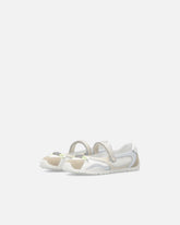 Sporty ballet flats with inserts and PINKO lettering -  | Pinko