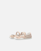 Sporty ballet flats with inserts and PINKO lettering -  | Pinko