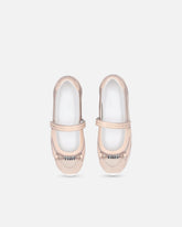 Sporty ballet flats with inserts and PINKO lettering -  | Pinko