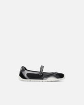 Sporty ballet flats with inserts and PINKO lettering -  | Pinko